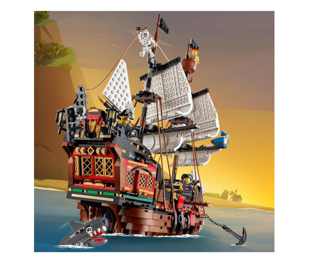 LEGO Outlet Creator 3 w 1 31109 Statek piracki 3 w 1 - 1555186 - zdjęcie 6